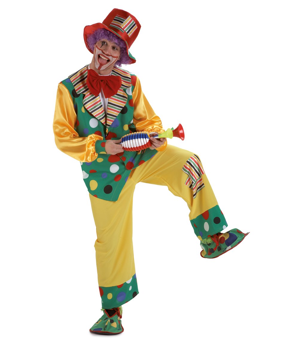 Herren Kostüm Clown Clownkostüm Karneval Fasching FFF 