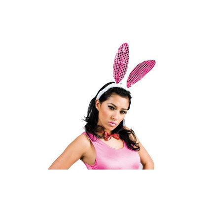 Häschen und Bunny Set mit rosa Ohren