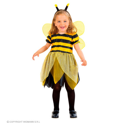 Biene mit Kleid, Flügel, Antennen
