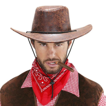 Western Cowboy Hut Leder Imitat Hut Cowboy