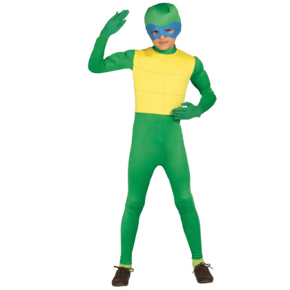 Ninjakostüm in grün für Kinder