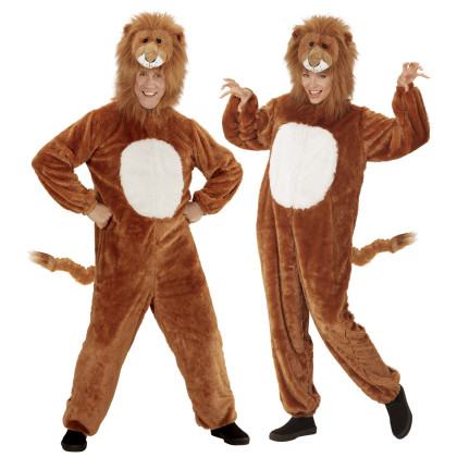 KINDER LÖWENKOSTÜM # Karneval Löwen Plüschkostüm Tier Tiger Afrika Jungen Kostüm 