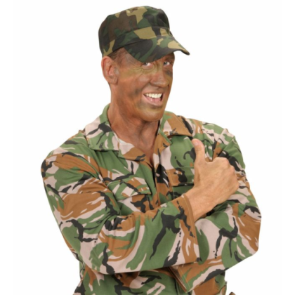 Camouflage Tarnmuster Militär Mütze