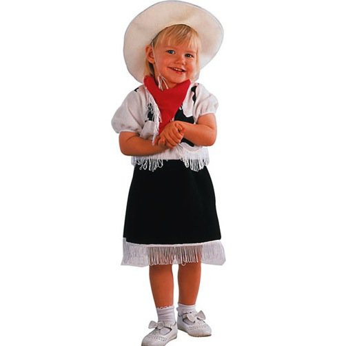 Schönes Cowgirlkostüm für Kinder