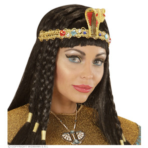 Deluxe Stirnband Ägypterin Schlange mit Edelsteinen Bild / Ansicht 1