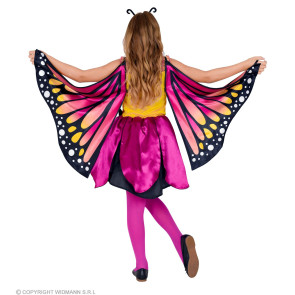 Schmetterling mit Kleid mit Tutu, Flügel, Antennen