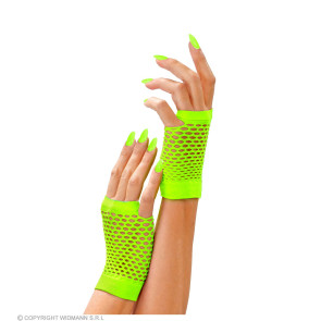 Neon Grüne Fingerlose