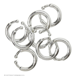 Piercing Clips silber 8 St.