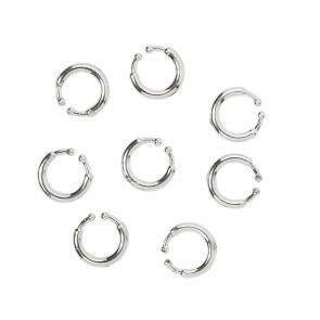 Piercing Clips silber 8 St.