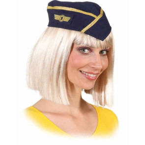  Stewardess Mütze - Schiffchen