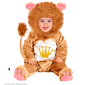 Baby Löwe mit Kostüm, Kopfbedeckung