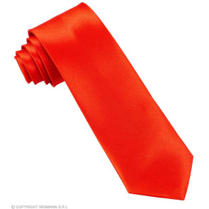 Rote Krawatte aus Satin