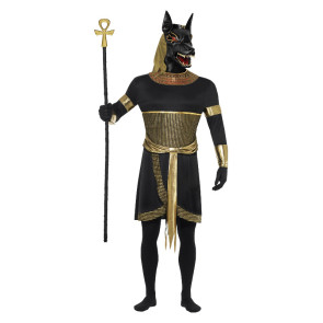 Anubis Altes Ägypten Kostüm mit Maske
