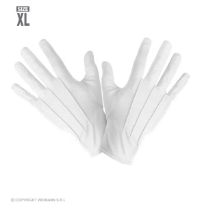Handschuhe Weiß Größe Xl