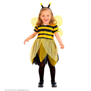 Biene mit Kleid, Flügel, Antennen