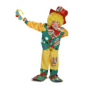 Kind Clown Kostüm mit Pünktchen