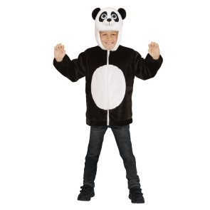 Kinder Oberteil Plüsch Panda