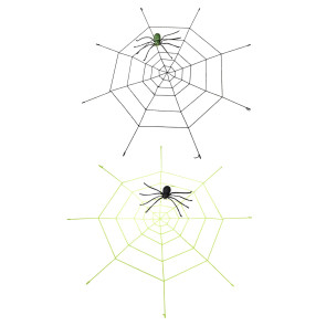 Riesiges Spinnennetz XXL 220cm