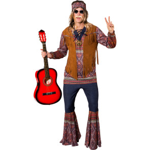 Authentische Hippie-Kostüm