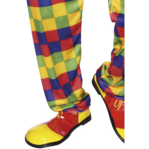 Clown Schuhe gelb/rot