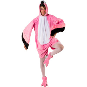 Flamingo Overall rosa für Erwachsene