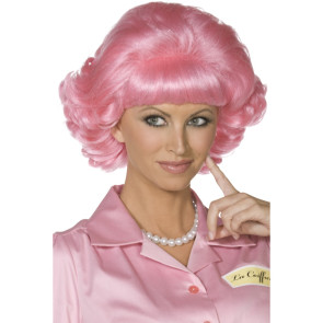 Grease Pink 50s - Beehive 50th Style Frisur in Pink.