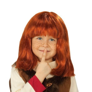 Junge mit Kinderperücke Wicky - rote Haare