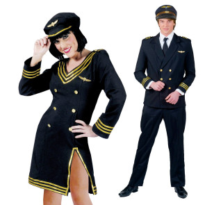 Piloten Paar Uniform