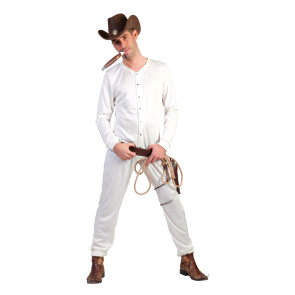 Witzige Kostümidee Wilder Westen mit Cowboy Unterwäsche