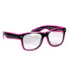 Brille mit LED, Pink-Schwarz