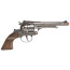 Arizons Revolver - Metall - Griff braun - 21,5 hoch x 25,5 lang