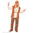 Hippie mit Oberteil mit Weste, Hose, Gürtel, Stirnband Bild / Ansicht 1
