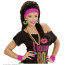 Neon Pinke Schweißbänder mit Stirnband und 2 Armbänder Bild / Ansicht 4