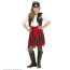 Pirate Girl mit Kleid mit Weste, Gürtel, Stirnband Bild / Ansicht 1