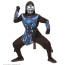 Cyber Ninja mit Oberteil mit Kapuze, Rüstung, Gürtel, Armschoner, Maske mit Leuchtenden Augen & 3 Roboterstimmen mit 3 X Aaa Batterien Enthalten Bild / Ansicht 1