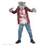 Werwolf mit Hemd mit T-shirt, Hose,handschuhe, Maske