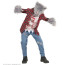 Werwolf mit Hemd mit T-Shirt, Hose,Handschuhe, Maske Bild / Ansicht 2