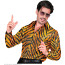 Party Fashion Hemd Paillettenhemd in Tigermuster 