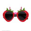 Brille Erdbeere