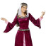 Aufnahme Auschnitt Frau im hochwertigen Mittelalter Kostüm