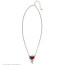 Halskette mit Teuflisch Roten Herzjuwel Bild / Ansicht 1