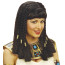 Cleopatra Perücke mit schwarzen Zöpfe