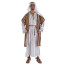 Beduine, Araber, Scheich Kostüm, weiß mit Kutte 