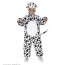 Dalmatiner Funny mit Overall mit Kapuze und Maske