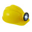 Bauarbeiter Helm mit Leuchte, Grubenarbeiter