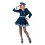 Matrosin Kostüm als Kleid dunkelblau. Nostalgisches Kostüm Jahrhundertwende und 20er Jahre