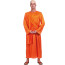 Buddhistischer Wander Mönch Asien Thailand