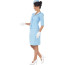 Stewardess Kostüm Sixties v. der Seite