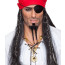 Sparrow Piraten Bart für Kinn wie Jack Pirat