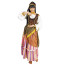 Kostüm Zigeunerin in braun pastell front